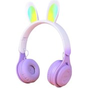 Resim Concord M6R Bluetooth 5.0 Tavşan Kulak Üstü Kulaklık 