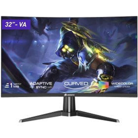 Resim Gamebooster 32" GB-3218CF 1ms 180Hz FreeSync/G-Sync RGB Curved 1500R VA FHD Gaming Monitör 