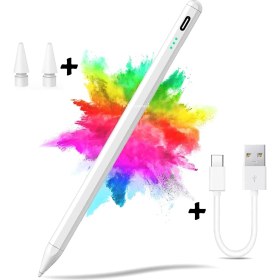 Resim Lenovo Tab M11 TB-330FU 11" Inç Uyumlu Tablet Kalemi Çizim ve Yazı Kalemi Stylus Active Pencil 2ADET Yedek Uç 