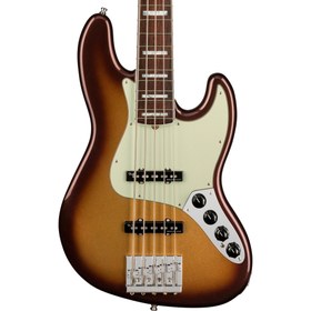 Resim Fender American Ultra Jazz Bass V 5 Telli Bas Gitar - Mocha Burst / Rosewood 
