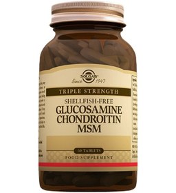 Resim Solgar Glucosamine Chondroitin Glukozamin Glukosamin Kondroitin Msm 60 Tablet 