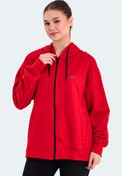 Resim KATHLEENA Kadın Sweatshirt Kırmızı 