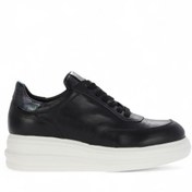 Resim Bueno Shoes Siyah Deri-yılan Kadın Spor Ayakkabı 16wa8195 