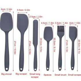 Resim Moresun Buğz Silikon Spatula ve Fırça Seti 