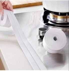 Resim Su Sızdırmaz Lavabo Kenar Bandı Beyaz Dekor Tezgah Küvet Duşakabi 