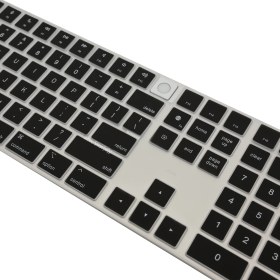 Resim McStorey Apple Magic Keyboard 3 A2520 ile Uyumlu Klavye Koruyucu (US-İngilizce) TouchID'li Model 