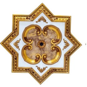 Resim Yıldız Kahve Saray Tavan Göbek 90 cm 