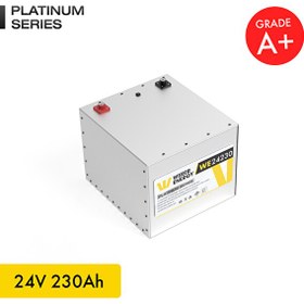 Resim WERER ENERGY 24V 230Ah LiFePO4 Platinum Series Bluetooth'lu Lityum Demir Fosfat Akü 