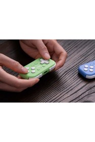 Resim 8Bitdo Micro Bluetooth Oyun Kolu Nintendo Switch, PC, Mac Os, Android Yeşil 