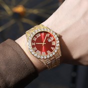 Resim 1/6 Adet - Şık Erkek ve Kadın Saat Seti, Kuvars Hareketli, Dairesel Alaşım Kasa Analog Ekranlı, Moda Alaşım Kayış, Günlük Kullanım, Partiler, Sevgililer Günü, Paskalya, Ramazan Bayramı, Düğünler ve Hediyeler İçin Uygun 