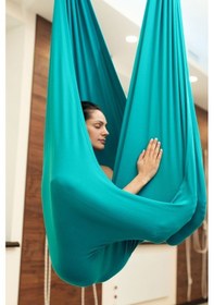 Resim Yoga Hamak Seti-kum Beji Krem Geniş En 260cm Kadar Esneyebilme Ce Sertifikalı Ürünler Bej 