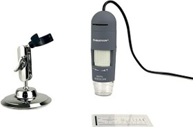 Resim Celestron Deluxe Elde Taşınabilir Dijital Mikroskop (44302-C) Gri 