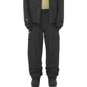 Resim Salomon Venom Erkek Siyah Kayak Pantolonu 