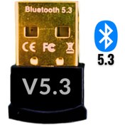 Resim TEKMAKG Bluetooth 5.3 Usb Adaptör - Kablosuz Bluetooth Dongle - Pc & Laptop Uyumlu - Tak Çalıştır 