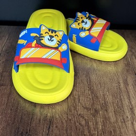 Resim GEZER Erkek Çocuk Terlik Kedi Sarı 15047 