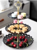 Resim Ch&sh Pp Plastikten Üç Katlı Dekoratif Meyve Kasesi 227403956 