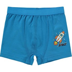 Resim Civil Boys Space 2-10 Yaş 2'li Boxer Set - Standart / 6-7 Yaş 