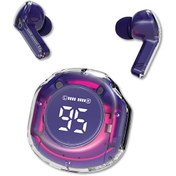 Resim PBS221 Bluetooth 5.3 Kablosuz Mor Kulak İçi Kulaklık Polosmart