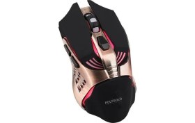 Resim Polygold PG-8868 Xıerra 1600DPI Şarjlı Kablosuz Işıklı Mouse 