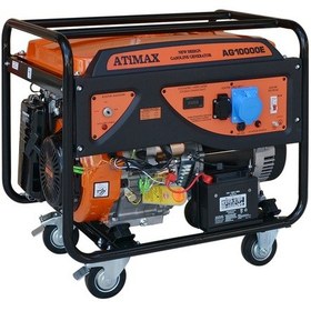 Resim Atimax AG10000E 9 Kva Benzinli Marşlı Monofaze Jeneratör 
