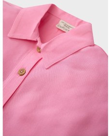 Resim DeFacto Kız Bebek Gömlek Yaka Kısa Kollu Gömlek E2897A525SMPN164 Pembe 