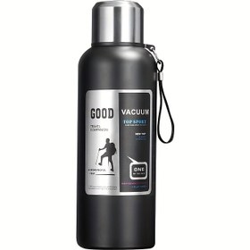 Resim GOOD VACUUM TUMBLER - Kapaklı 316 Paslanmaz Çelik Yalıtımlı Seyahat Bardağı, Büyük Kapasiteli 50.72oz, Uzun Ömürlü Isı Tutma, Dış Mekan Sporları ve Kamp için Taşınabilir, Dış Mekan Sporları İçecekleri | Modern Seyahat Bardağı | Dayanıklı Yalıtım 