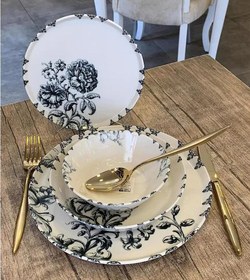 Resim Sıla Porselen 24 Parça Günlük Yemek Takımı SL-242 