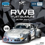 Resim 1:18 2024 Porsche 911 RWB Yuiitsumuni Silver 