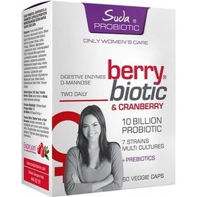 Resim Suda Probiotic Berry Biotic 60 Kapsül 