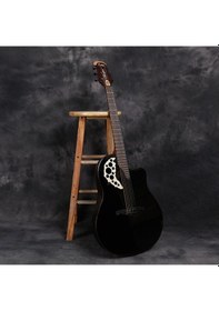 Resim Eastun Solo-Ex Oveşın Kasa Üst Segment Akustik Gitar-Kılıflı 