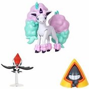 Resim Pokemon Battle 3'lü Figür S14 Pikipek-Galarian Ponyta-Snorunt 