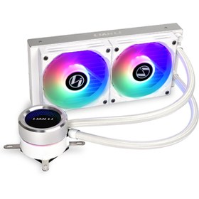 Resim Genel Markalar Galahad Aıo 240mm Beyaz Rgb Işlemci Sıvı Soğutucu (G89.GA240A.01) 