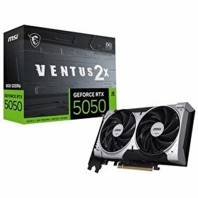 Resim MSI Ventus 2X GeForce RTX 5050 OC 8 GB GDDR6 128 Bit HDMI/DP Ekran Kartı 