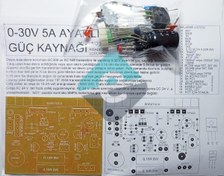 Resim Güç Kaynağı 5A 0-30V Demonte Kit Kendin Yap 