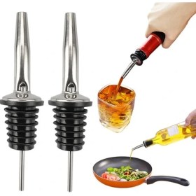 Resim Ozcmax Şişe Ucu Servis Aparatı Damlalık Yağdanlık -Şişe Tıpa Sürekli Akışlı Hava Delikli 