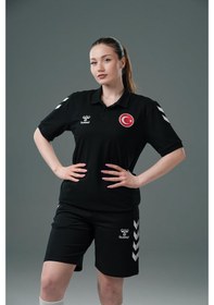 Resim Hummel Armin Milli Takım Kamp Tişört Siyah 