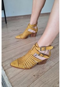 Resim 019 1007 Topukla Kadın Süet Yazlık Bot 001 