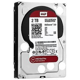 Resim Western Digital Red Pro 3,5 Sata III 6Gb/s 7200 2TB 64MB 7/24 Nas WD2002FFSX HDD & Harddisk 