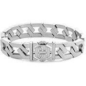 Resim Philipp Plein PJVEA02BS Erkek Bileklik 
