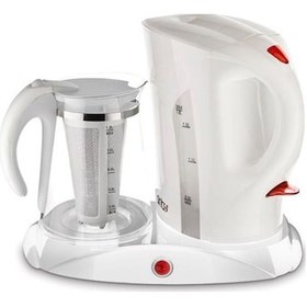 Resim Sinbo SK-2389 1700 ML Cam Demlikli Çay Makinesi 