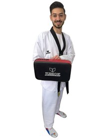 Resim Jumok Taekwondo Darbe Yastığı Siyah - Kırmızı 