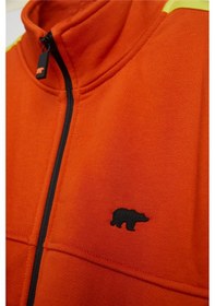 Resim Bad Bear Harvey Turuncu Çocuk Full-Zip Sweatshirt-Orange Çok Renkli 