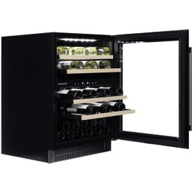 Resim Dunavox Flow-39 Gümüş Solo Şarap Dolabı - 39 Şişe Kapasiteli 