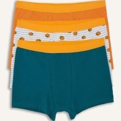 Resim DeFacto Desenli Penye 3'lü Boxer Erkek Çocuk H5942A826SM 