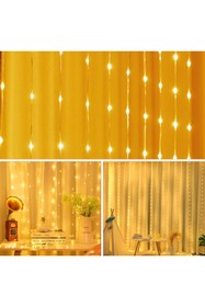 Resim Partimarka Perde Led Işık Gün Işığı Renk 3x3 Metre 