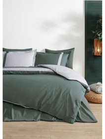 Resim Özdilek Colour Stripe Tek Kişilik Nevresim Takımı Haki 