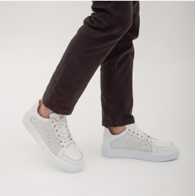 Resim Tamer Tanca Erkek Derı Sneakers & Spor Ayakkabı 352 14100 Erk Ayk-Beyaz (24156771) 