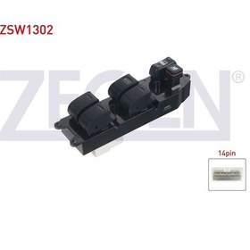 Resim Zegen-zsw1302 - Kapı Kılıt Ve Cam Acma Anahtarı Grup 14 Pın Toy 