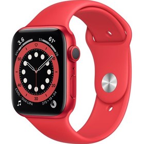 Resim Apple Watch Series 6 GPS 40mm PRODUCT(RED) Alüminyum Kasa ve PRODUCT(RED) Spor Kordon Akıllı Saat 