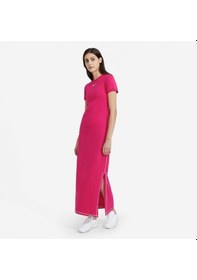 Resim Nike W Nsw Icn Clsh Maxı Dress Kadın Elbise Dc5290-615 Çok Renkli 